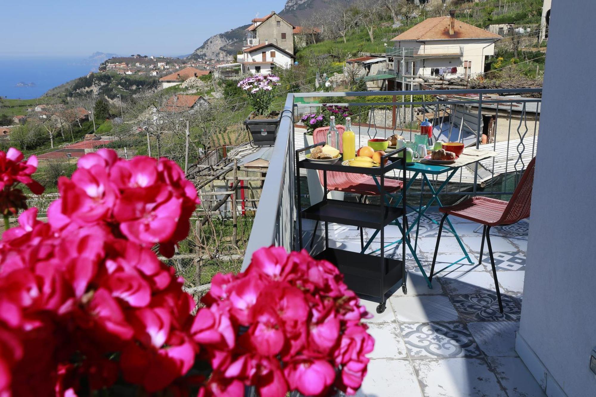 Plein Sud Agerola Bed & Breakfast San Lazzaro di Agerola Dış mekan fotoğraf